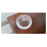 LALIQUE LION ASHTRAY