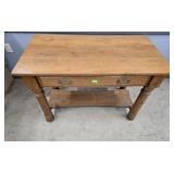 OAK LIBRARY TABLE - 44" LONG