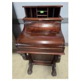 DAVENPORT DESK WITH POP UP - 8 DRAWERS - 22"