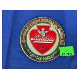 MATTOSIA GERMAN AMERICAN BREWING TIP TRAY - 5"