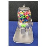 ATLAS BANTAM 40S 5 CENT GUMBALL MACHINE - 12"