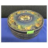 PARADISE FRUIT CAKE TIN