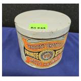 VINCENT BROS 5 CENT MILD HAVANA TIN