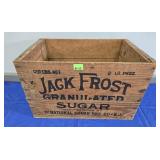 JACK FROST SUGAR WOOD BOX - 22"