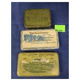 (3) MYERS, WALTHAM, IDEAL MAIN SPRINGS BOXES