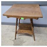 OAK PARLOR TABLE - 2