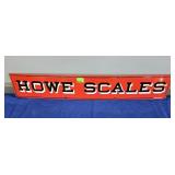 HOWES SCALES PORCELAIN SIGN - 36"