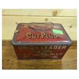UNION LEADER CUT PLUG TIN - 8"