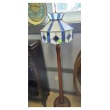 BLUE FLOOR LAMP - SHELL DESIGN