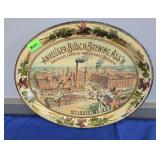 ANHEUSER BUSCH TRAY - 18.5"