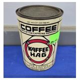 1927 KAFFEE HAG 1 LB COFFEE TIN