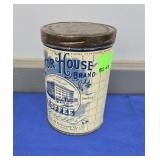 ASTOR HOUSE 1 LB COFFEE TIN