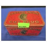 CENTRAL UNION CUT PLUG TIN - 6"