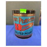 THE PLANTERS 10 LB PEANUT TIN
