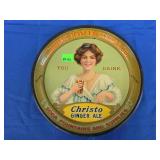 CHRISTO GINGER ALE TRAY - 13"