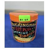 BUCKINGHAM TOBACCO TIN - 14 OZ