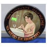 LAKE SHORE ICE CREAM CO TRAY - 13"