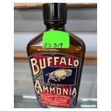 AMBER BUFFALO AMMONIA BOTTLE - 8.5"