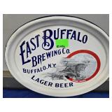 PORCELAIN EAST BUFFALO BREWING CO TRAY - 13.75"