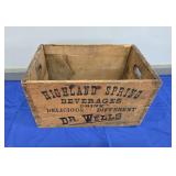 DR. WELLS BEVERAGE WOOD BOX - 18"