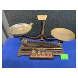 HENRY TROEMNER #6 APOTHECARY SCALES