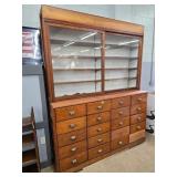 (2 PIECE) 20 DRAWER COUNTRY DISPLAY - 6