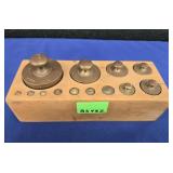 (13) BRASS WEIGHTS