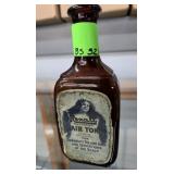 REXALL HAIR TONIC AMBER BOTTLE - 6"