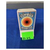 CERAMIC BULLS EYE MATCH SAFE - 3.25"