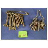 (2) SETS OF KEYS
