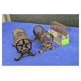 (3) LETTER HOLDERS - STAR - CHALLENGE & GLASS