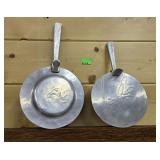 (2) WENDELL AUGUST FORGE SILENT BUTLERS