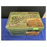 "BIRUTE" LITHUANIAN CHOCOLATE CANDY TIN - 11.5"