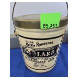 SCHLAUDECKER BROS LARD 4 LB 6 OZ TIN