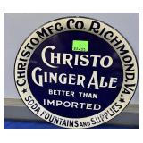 CHRISTO GINGER ALE TRAY - 13"