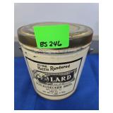 SCHLAUDECKER BROS LARD 2 LB TIN