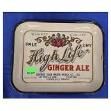 HIGH LIFE GINGER ALE TRAY - 13.25"