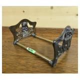 OWL ADJUSTABLE BRASS PLATED BOOKENDS