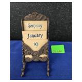 PERPETUAL DESK CALENDAR