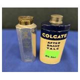 YARDLEY & COLGATE TALC TINS