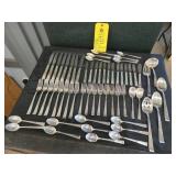 REED & BARTON CLASSIC ROSE STERLING SET