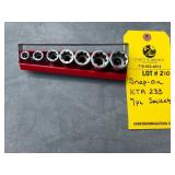 SNAP-ON KTA 233 7 PIECE SOCKETS