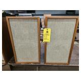 (2) AS-2 WOOD SPEAKERS