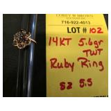 14K BAND - 3.1 GRAMS TWT - SIZE 9