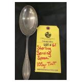 STERLNG SERVING SPOON - 105 GRAMS TWT