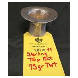 STERLING TOP HAT - 75 GRAMS
