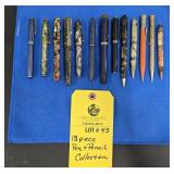 (13) ANTIQUE PENS & PENCILS