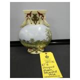 UNSIGNED NIPPON DECORATED VASE - 10"
