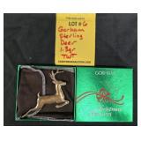 GORHAM STERLING DEER - 1.3 GRAMS TWT