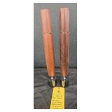 (2) 1964 RONSON VARA FLAME ROSEWOOD LIGHTERS